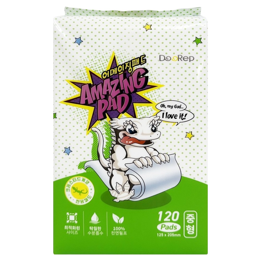 두렙 파충류용 크레스티드게코 어메이징패드 키친타월 바닥재 중형 6,430원