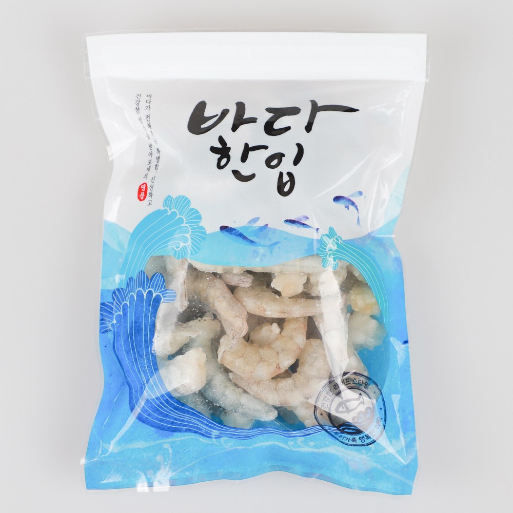 [파시] 국내산 흰다리새우 냉동 깐새우 손질새우 칵테일새우, 1개, 꼬리X, 500g 22,900원
