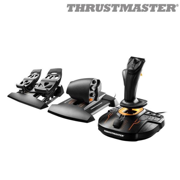 (트러스트마스터) 트러스트마스터 T-16000M, TWCS 스로틀,TFRP 비행게임패달 패키지 (PC) 489,000원