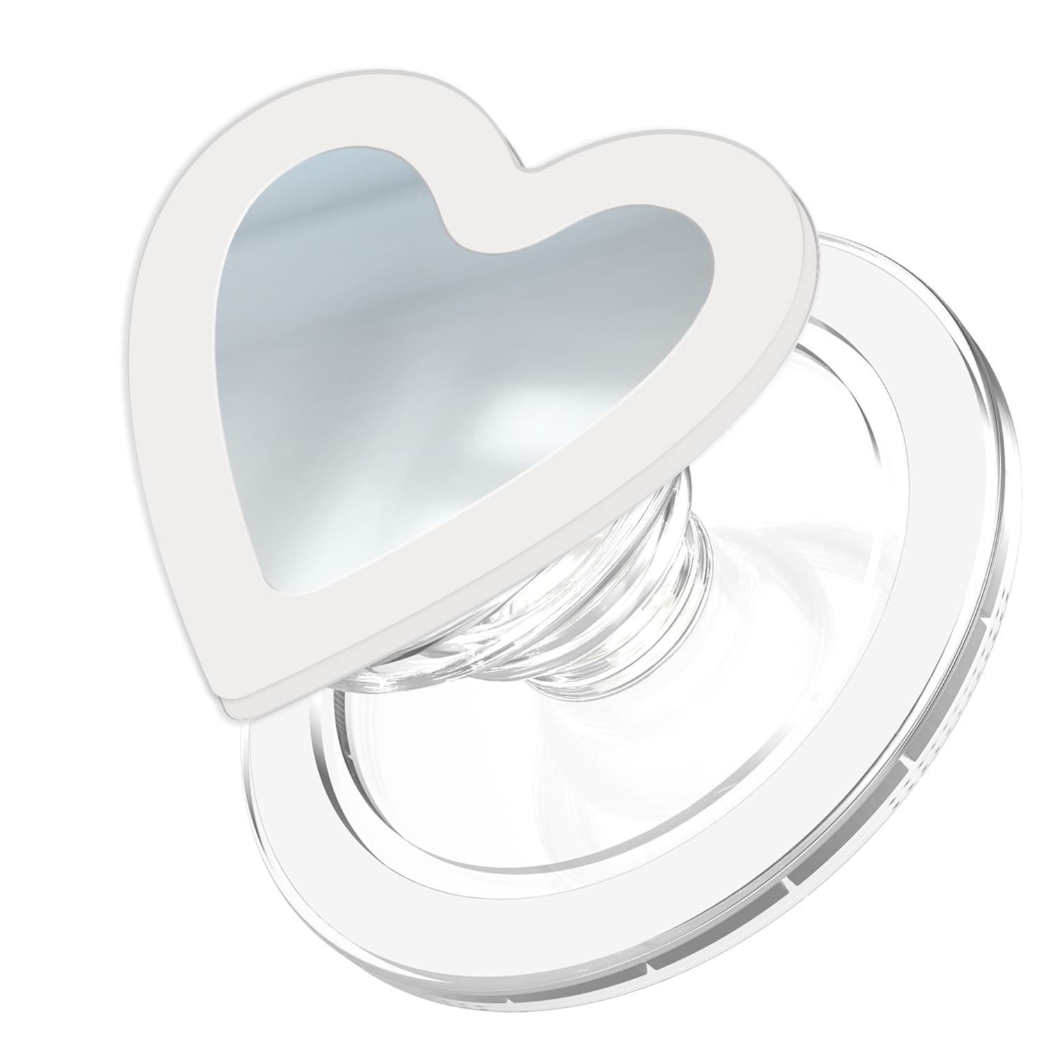 168cm 맥세이프 그립톡 하트, 투명 화이트, 1개 15,600원