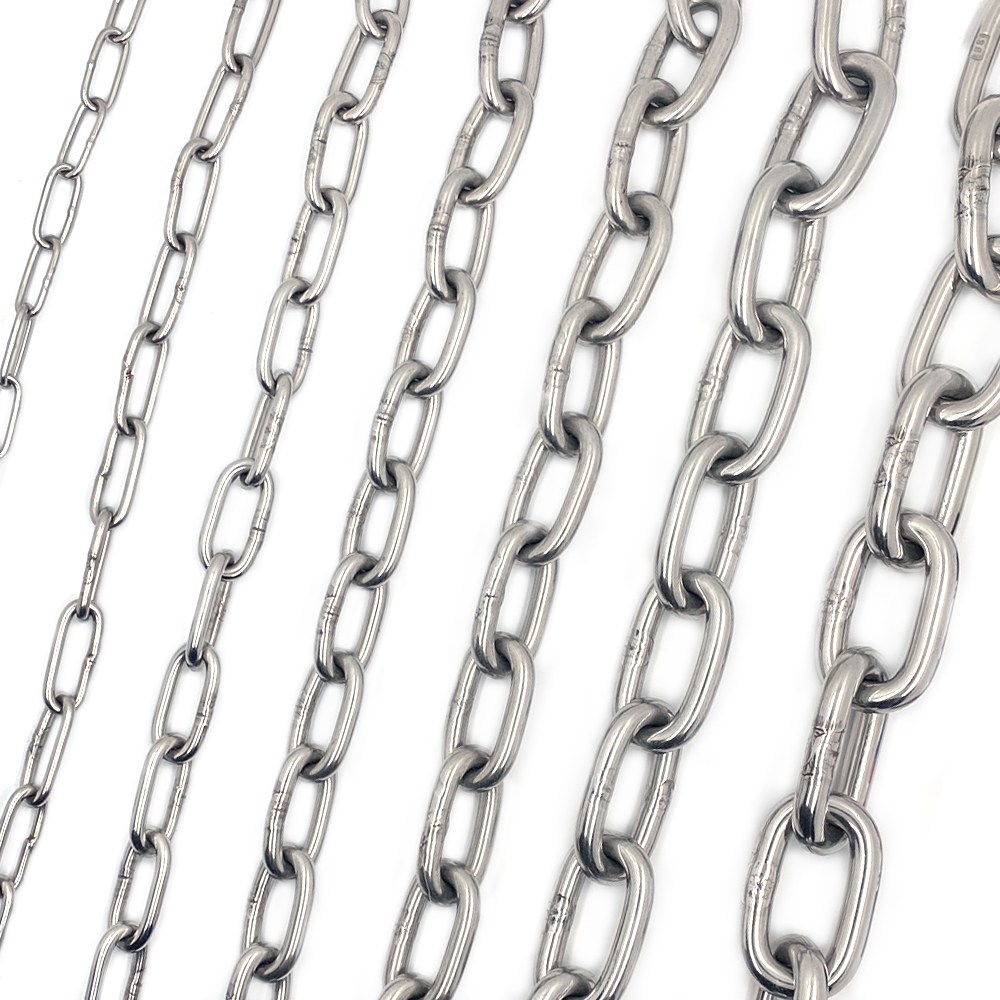 리우툴 스텐 체인 50cm단위 절단판매 맞춤컷팅 쇠사슬 쇠줄 안전체인 바리게이트 2 3 4 5 6 7 8mm 2,480원