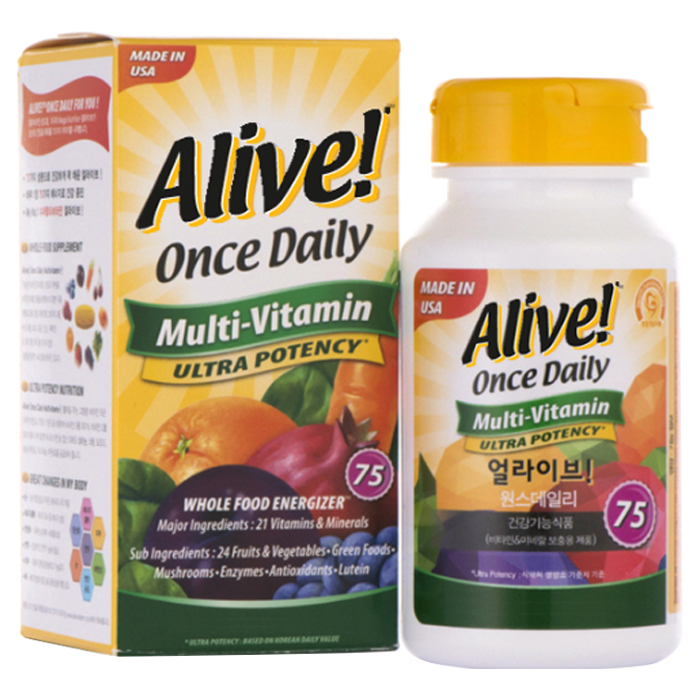 얼라이브 원스데일리 멀티비타민, 100정, 1개 25,380원