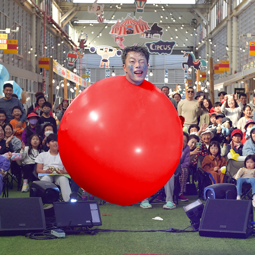JL매직 사람들어가는 풍선 90인치, 1개, 빨강 39,000원