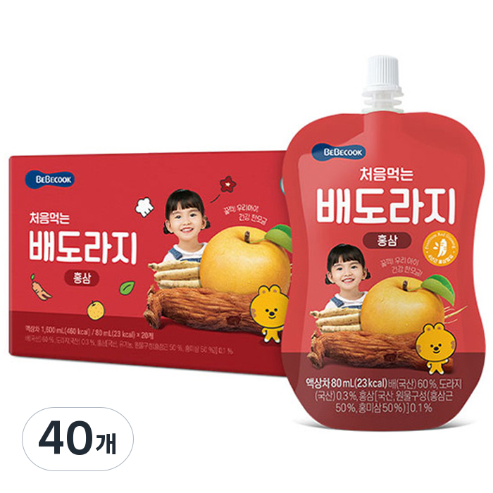 베베쿡 처음먹는 배도라지 어린이 음료 35,250원