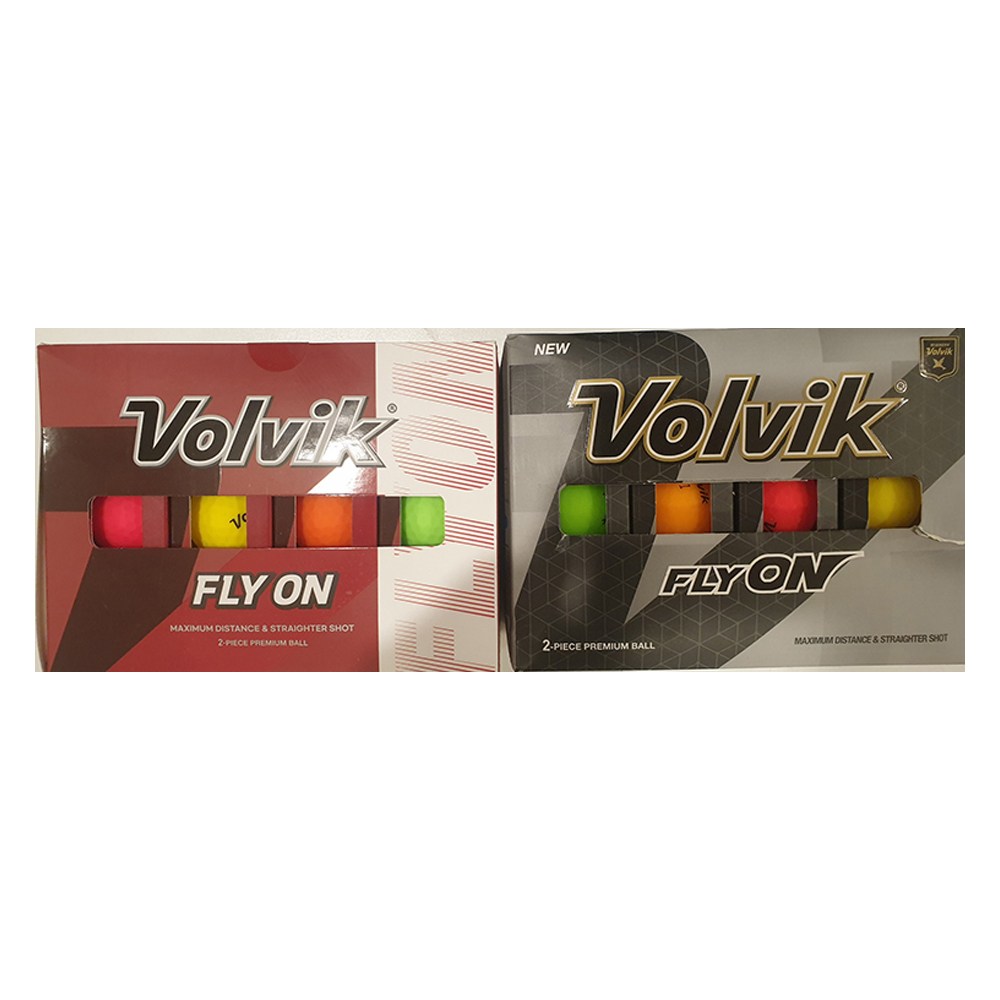 볼빅 플라이온 골프공 2피스 4.27cm 3p x 4종 세트 13,210원