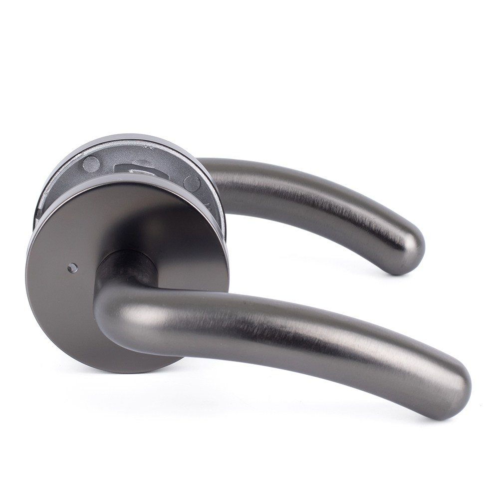 철물이네 방문손잡이 오로라, 1개, 다크그레이, 현재가 12,500원