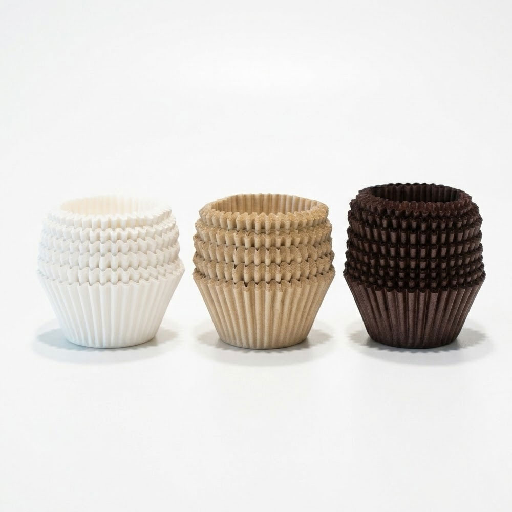 유산지컵 베이킹 백색 갈색 초코 머핀컵 40/45/55mm 200매, 1세트, 초코40mm(논코팅) 3,800원