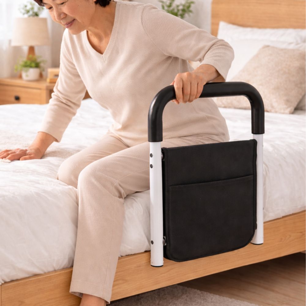 [어반딜] 안심기상 침대가드 손잡이 노인 임산부 낙상방지, 1개 36,600원