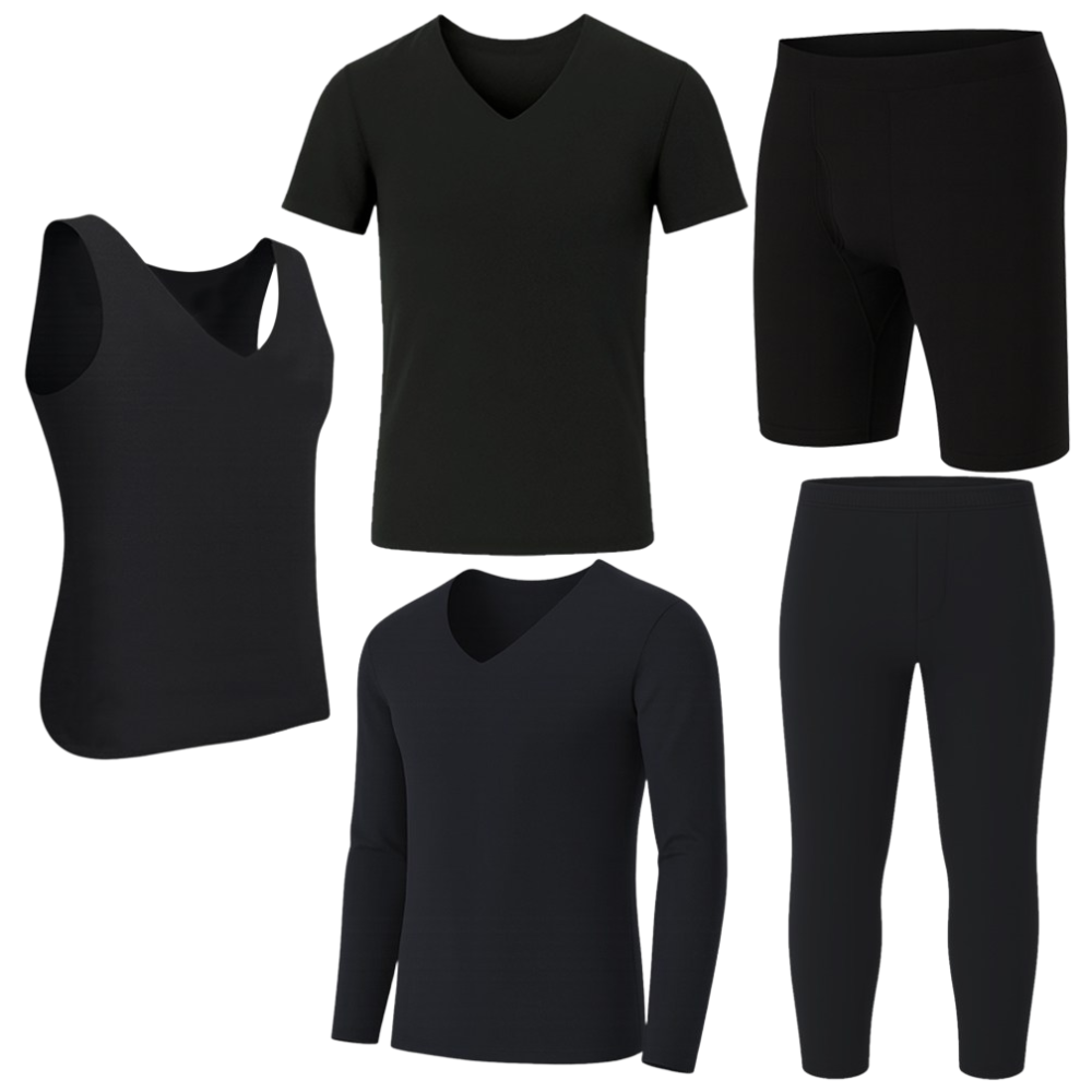 코어플렉스 남자내복 겨울 기모 히트텍 발열 내의 상의 나시 반팔 긴팔 하의 반바지 긴바지 모음 5 구성 88,800원