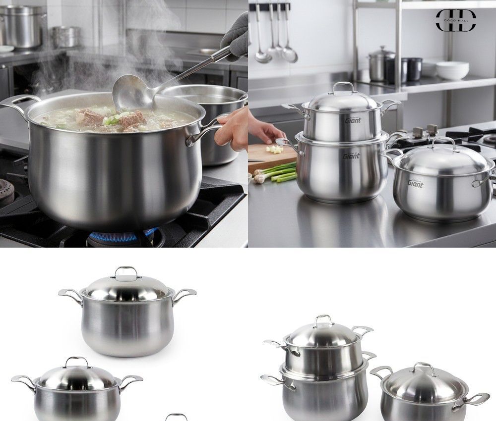 자이언트 IH 스텐 곰솥 국통 통5중들통 업소용들통 101,200원