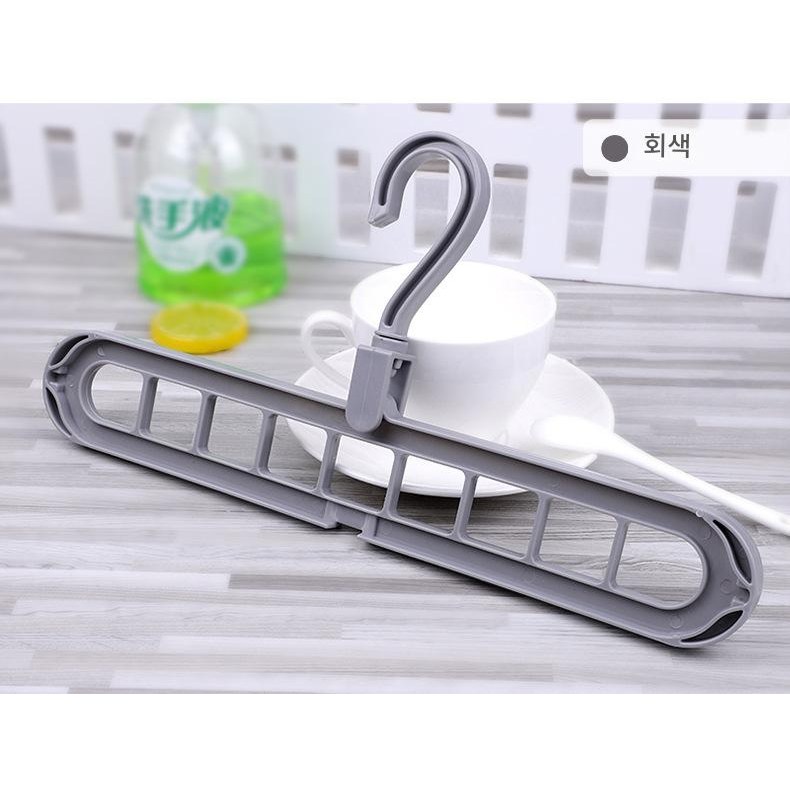 옷폭탄 공간절약 옷걸이 연결 후크 좁은 옷장 공간활용 9단걸이 23,400원