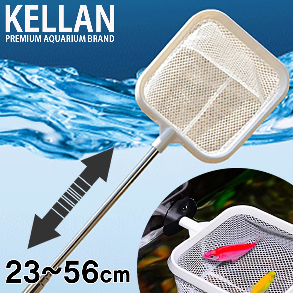 켈란 3D 뜰채 사각 원형 화이트 블랙 / 길이조절 안테나형 / 격리망 부화통 겸용 / 수족관 어항 수조 슈림프 새우 구피 열대어 관상어 치어 쉬림프 뜰망 먹이 사료 5,480원
