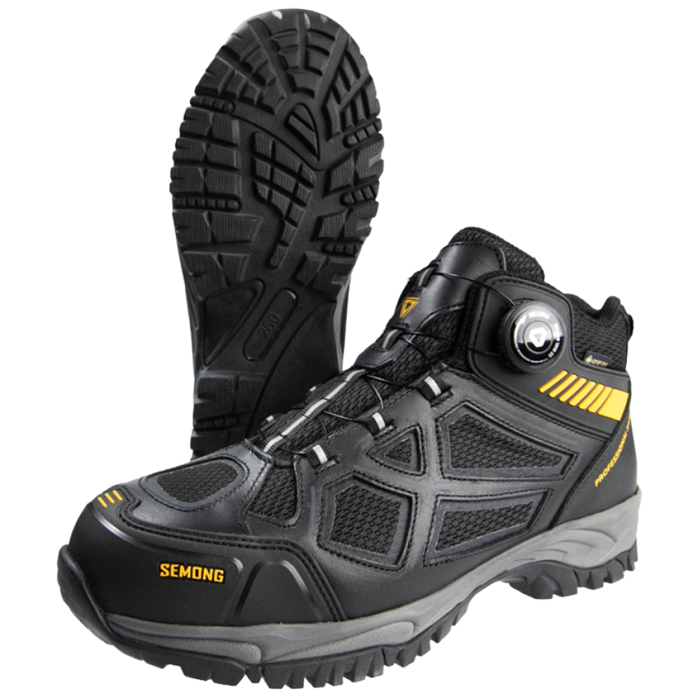 세몽나이스 고어텍스 천연가죽 TPR(고무) 안전작업화 KL502 블랙 132,000원