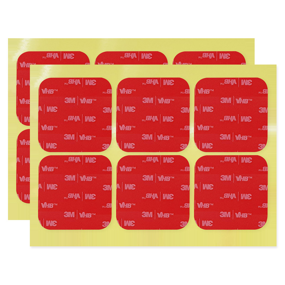 브이에이치비 초강력 아크릴폼 사각형 투명 양면테이프 65 x 65 mm 6p, 2개 15,500원