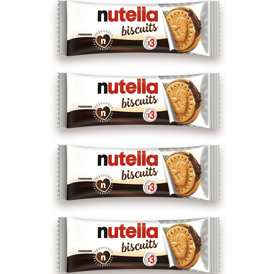 누텔라 비스킷, 41.4g, 4개 10,190원
