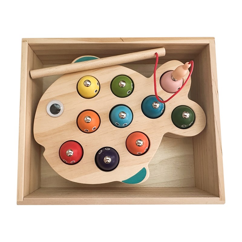 아이스타 원목 자석 낚시놀이 장난감세트 (정리.보관용 원목케이스포함), 1개 18,470원