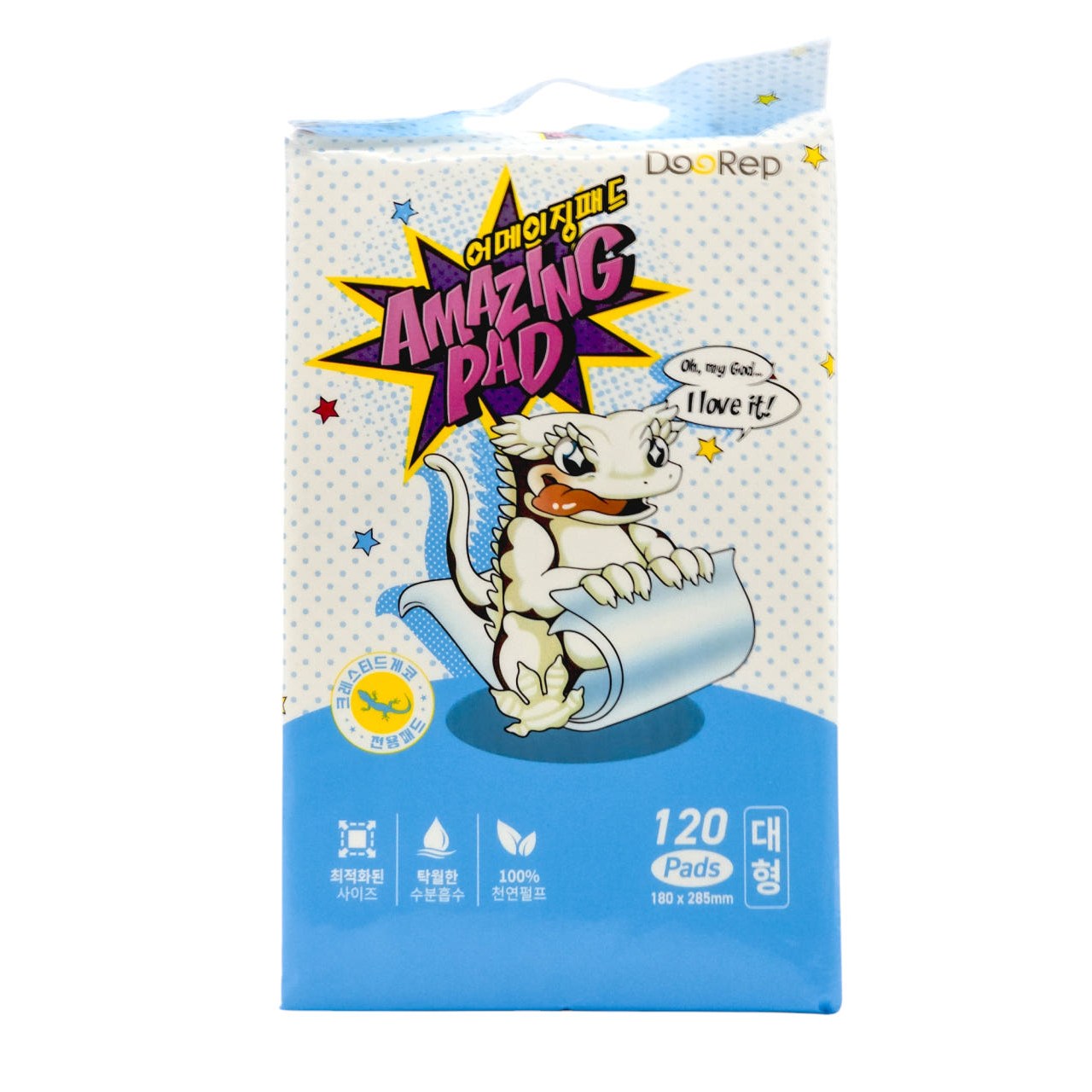 두렙 어메이징패드 크레스티드게코 파충류 바닥재 소 중 대 사이즈 7,100원