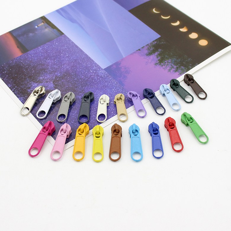 컬러팝 3호 코일지퍼손잡이 지퍼머리, 50개, 네이비 9,500원