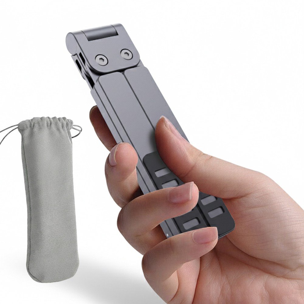 이노랩스 접이식 초경량 알루미늄 노트북 태블릿 거치대 + 전용 파우치, 1개, 메탈그레이 19,800원