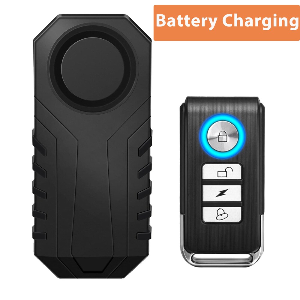 113dB USB 충전식 자전거 알람 무선 rma 모토 진동 센서 오토바이 전기 자동차 경고 경보 시스템 32,700원