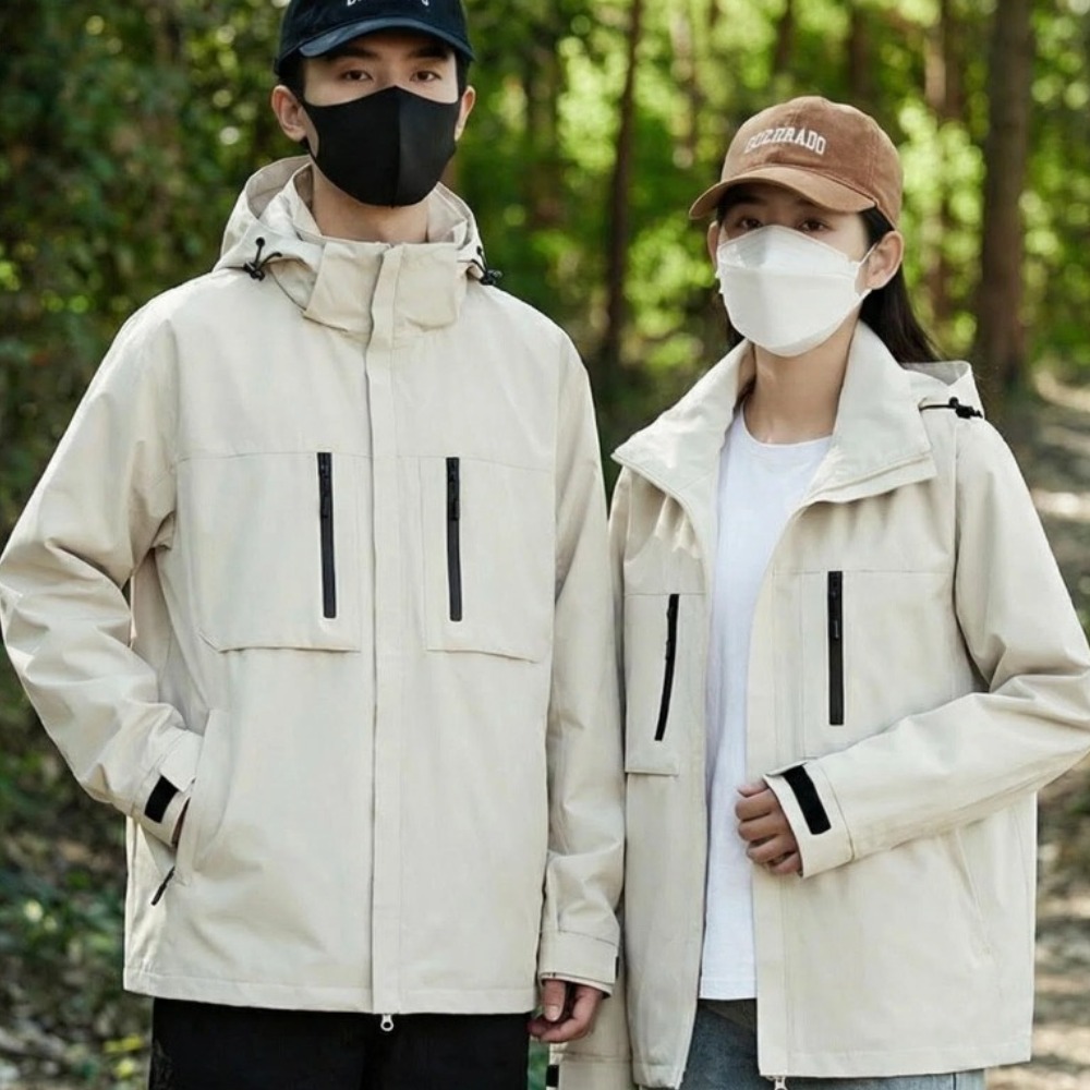 ZAJA 남녀공용 춘추 바람막이자켓 아웃도어 등산복 방풍방수방한점퍼 32,190원