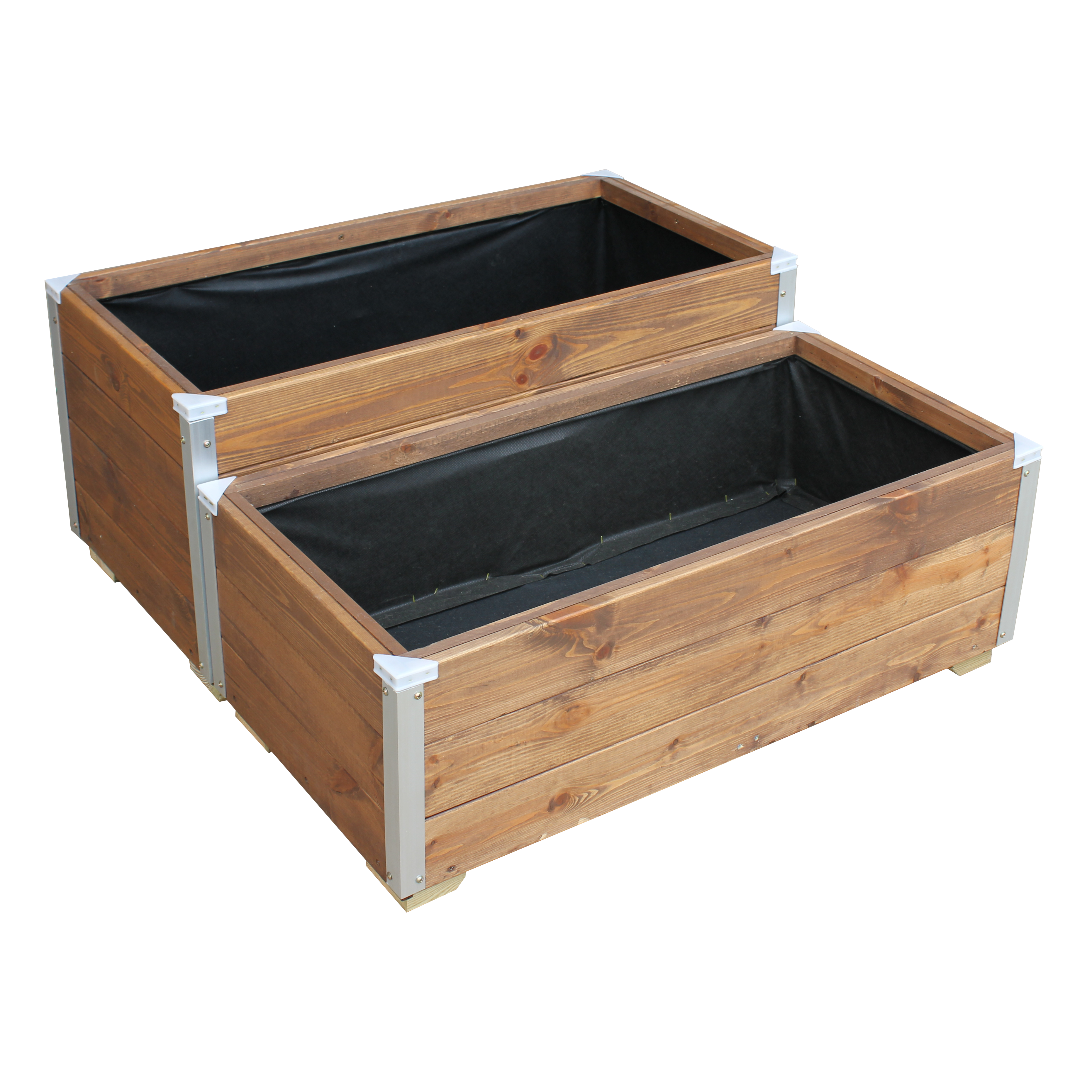 포그미 텃밭상자 원목 텃밭화분 나무 대형 방부목 플랜트박스 옥상 테라스 주차장 도로 정원 230,000원