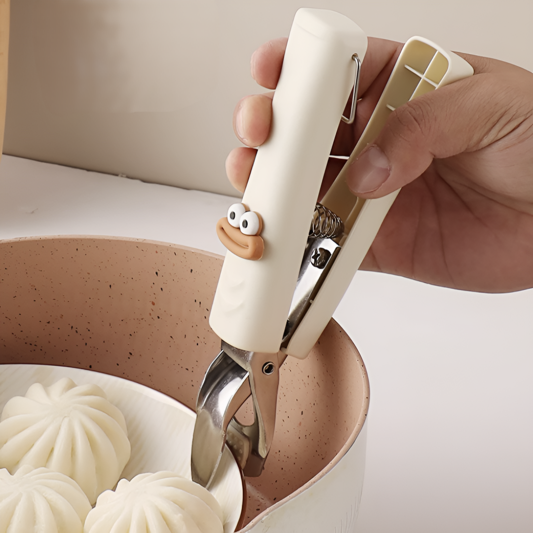 InLoop 스마일 냄비 집게 뜨거운 그릇 냄비 접시 오븐 뚝배기 주방 집게 손잡이, 2개, 화이트 10,900원