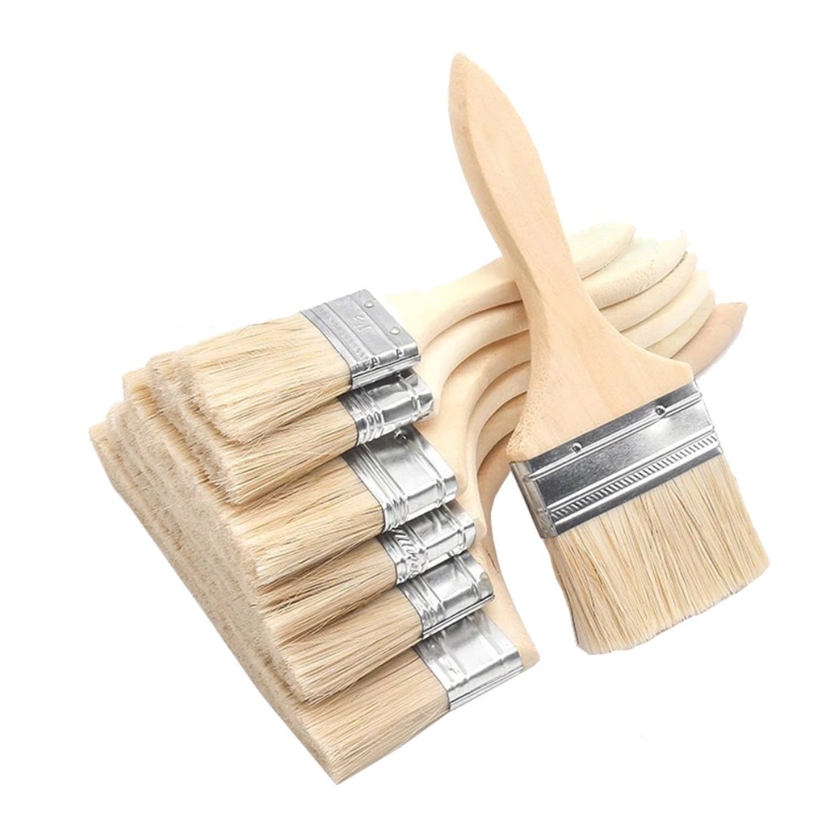 가민페인트붓 페인트칠 브러쉬 평붓 막붓 청소붓 1인치 2인치 3인치 4인치 5인치 6인치 일반모 100원