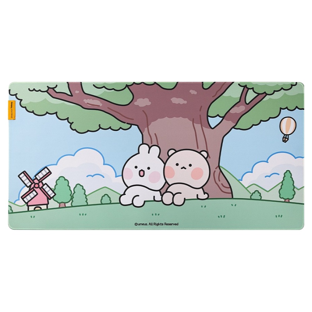 씽크웨이 곰돌찡이랑 토끼징 에디션 데스크매트 14,900원