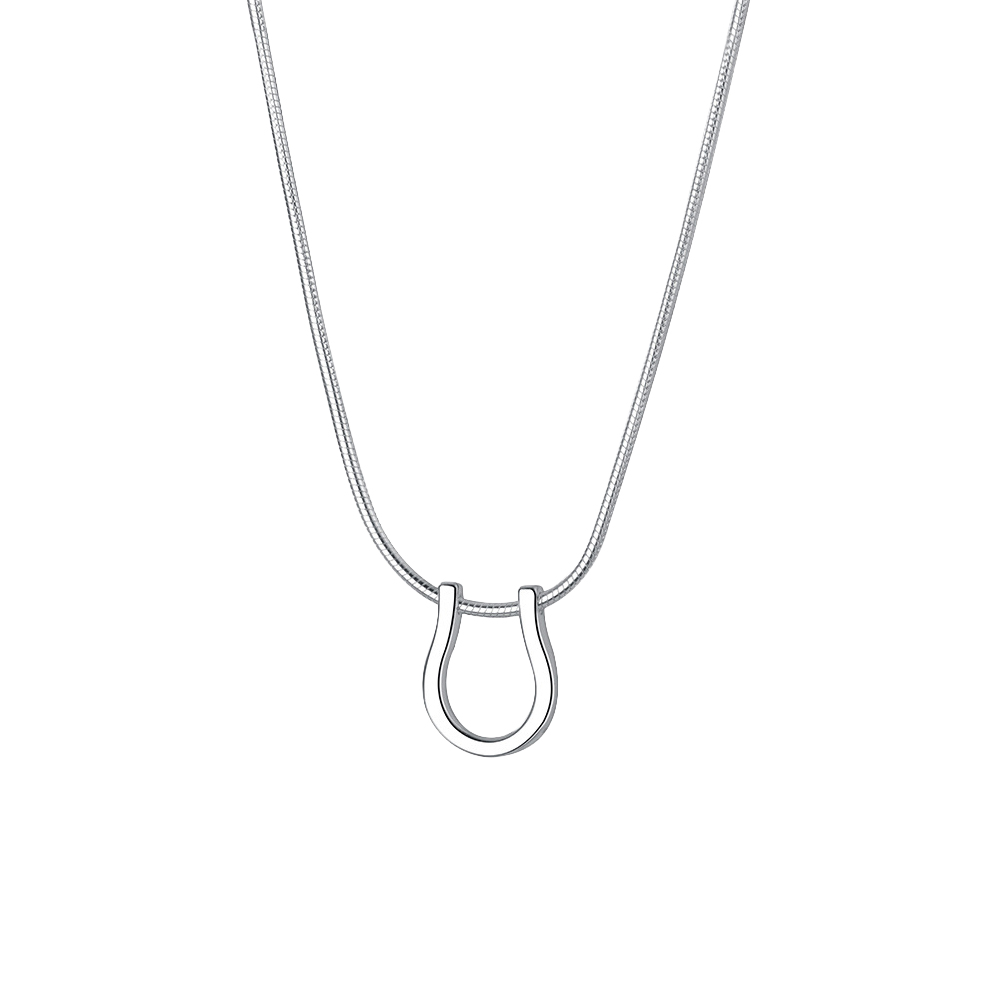 헤미안 실버 925 고급 말굽 은 목걸이 HN2507066 103,900원