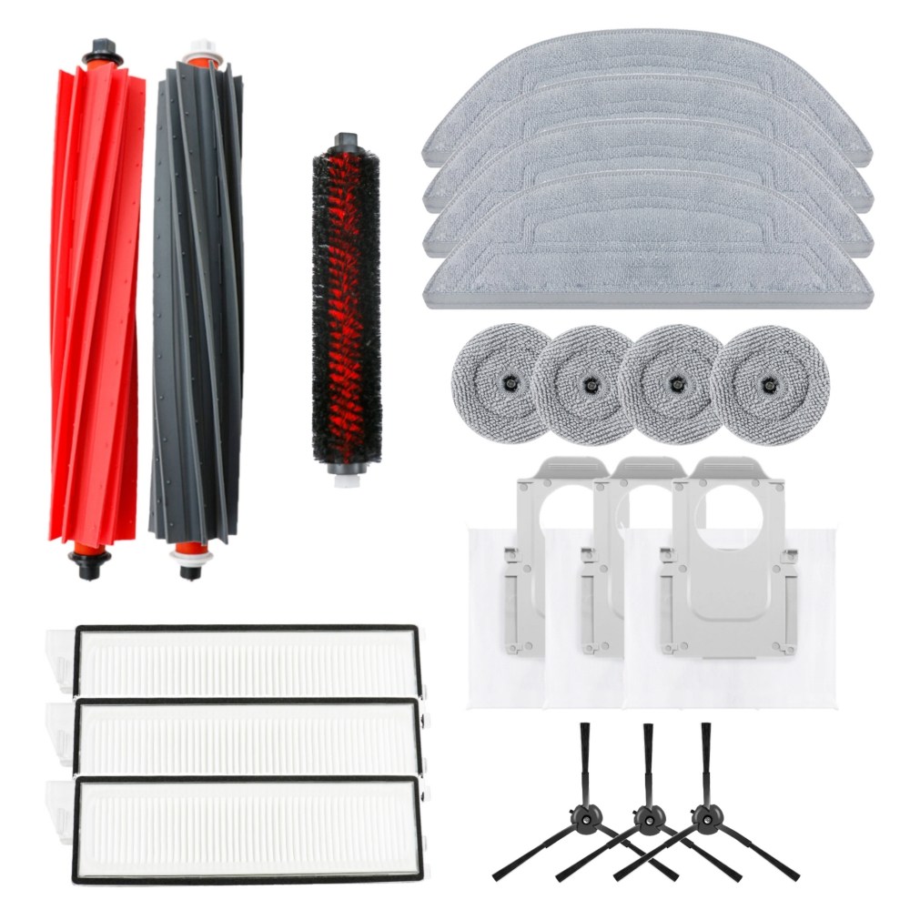 어미닛데이 로보락 S8 MaxV Ultra/S8 Max Ultra 로봇청소기 호환 소모품 세트 물걸레 더스트백 브러쉬 필터, 1개 27,900원