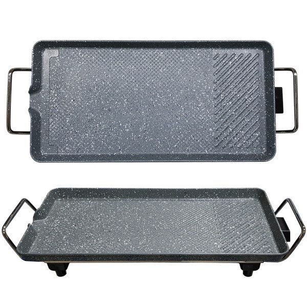 국산 연기안나는 와이드 가정용 캠핑용 돌판 대형 멀티 전기 그릴 팬 + 전용가방 94,000원