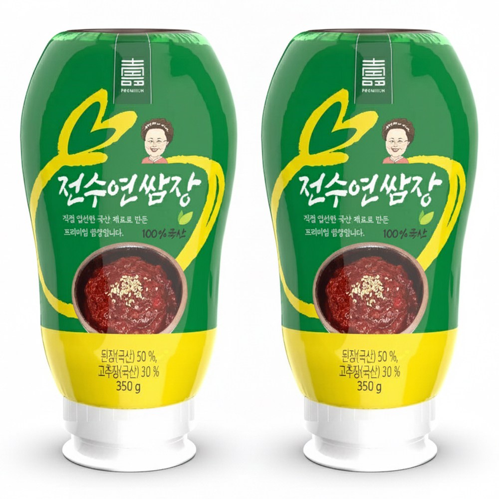 전수연 국산재료100% 건강한 쌈장, 2개, 350g 29,800원