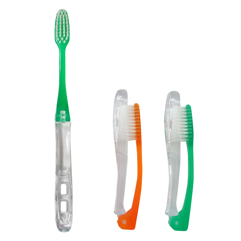 소확행몰 여행용 휴대용 미세모 접이식 칫솔, 1개, 1개입 300원