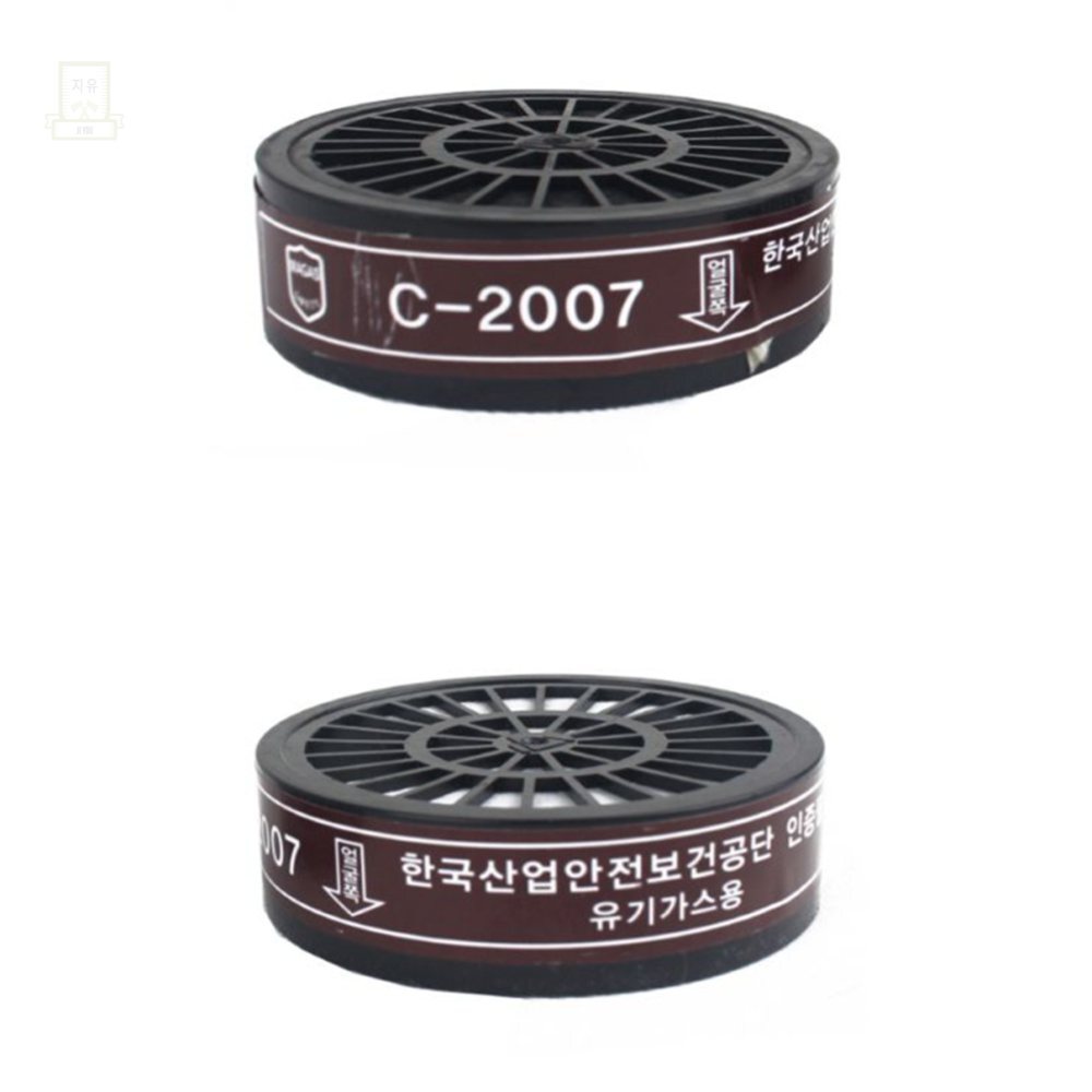 스토어-하유 방독 정화통 필터 C-2007 2급용 방독마스크필터 3,700원