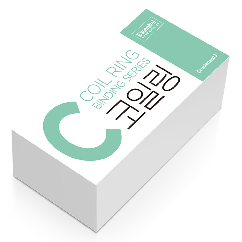 카피어랜드 에센셜 3:1 PVC 코일링 50개입, 투명, 1개, 18mm 9,000원
