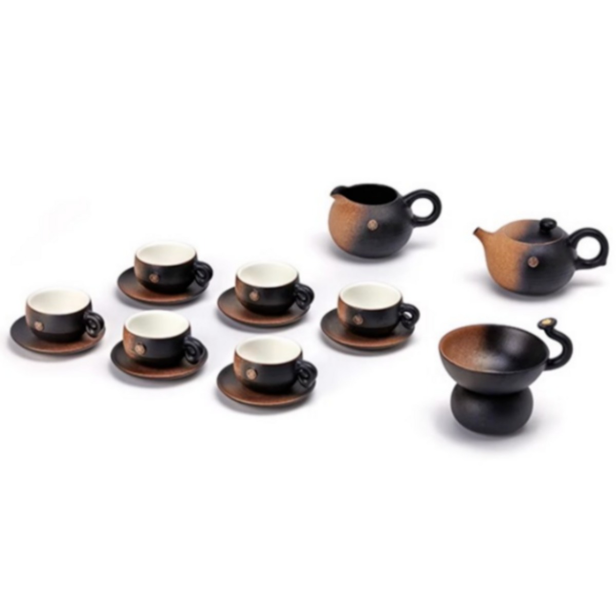 TEA향다 하이엔드 중국 차 세트 가마유약 다도 티팟 찻잔 테이블 자사호 중국 주기 전통, 가마유약세트, 차세트, 1세트 375,380원