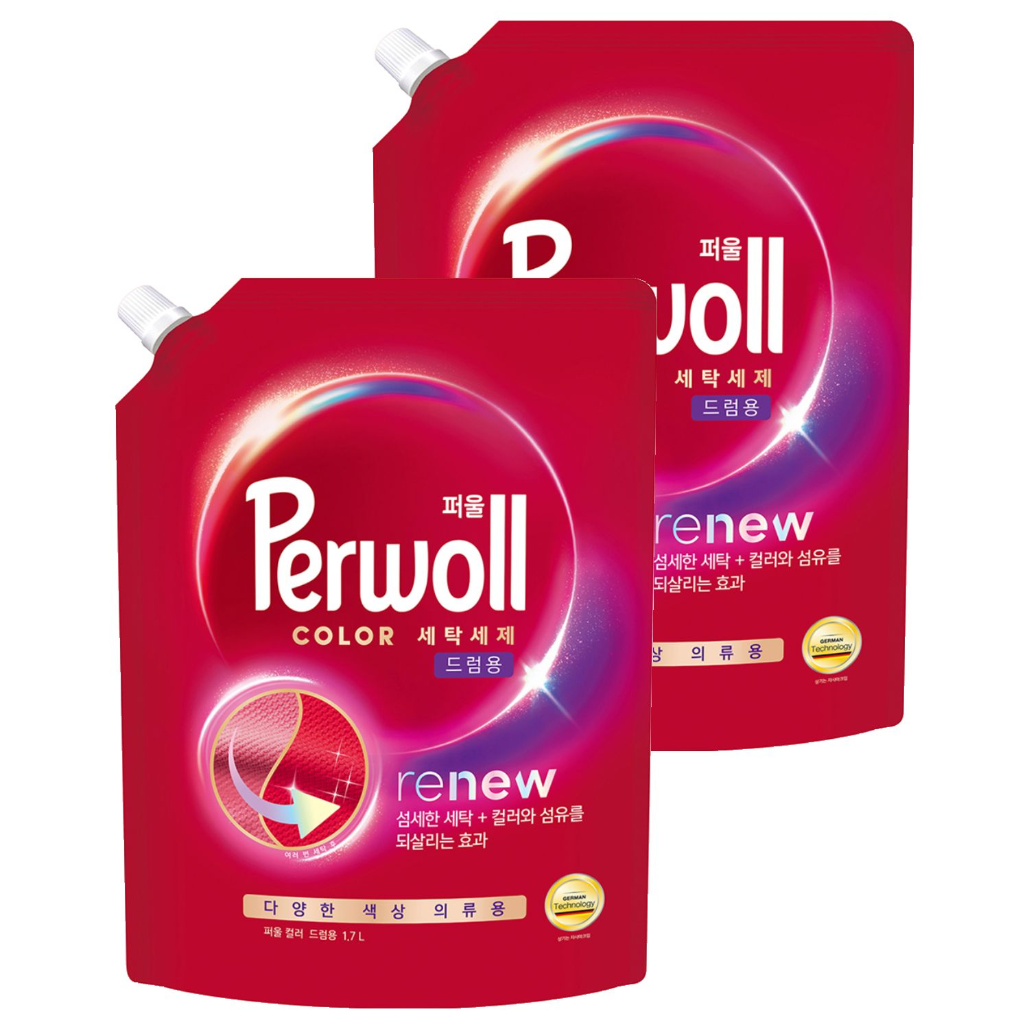 퍼울 드럼용 액상세제 컬러 리필 18,000원