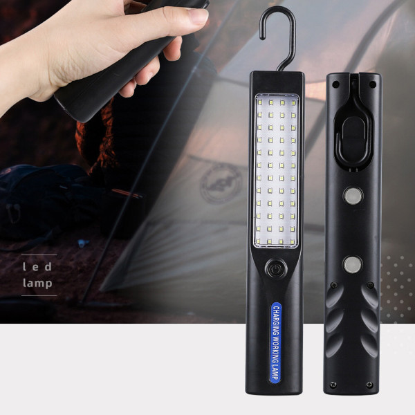 충전식 LED 작업등 48개 LED칩 330루멘 16시간 사용가능 정비등 렌턴 캠핑용 낚시용 9,900원