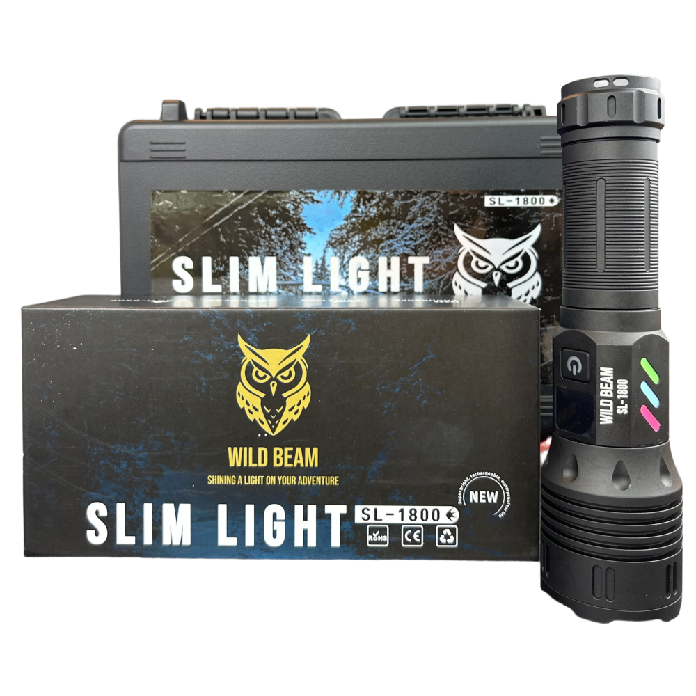 와일드빔 초강력 1800루멘 LED 손전등, 1개 59,000원