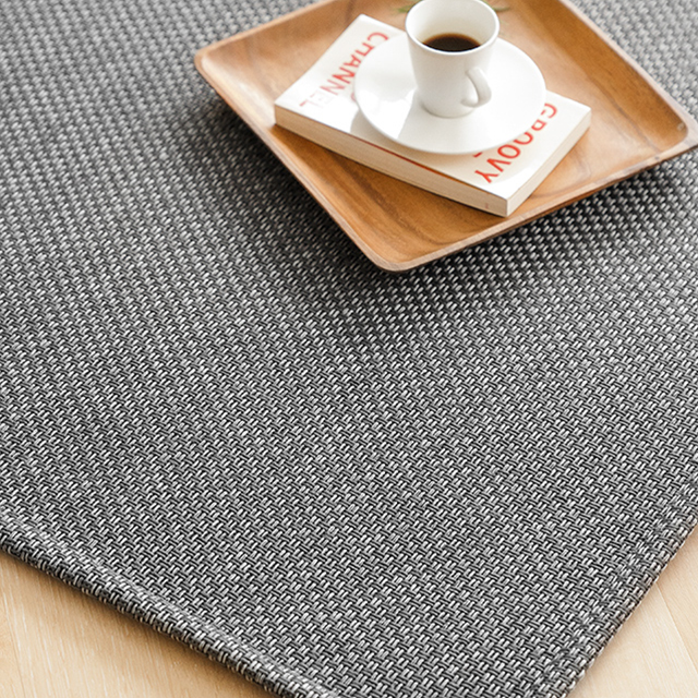 스칸디앤홈 먼지없는 플레인 사이잘룩 러그 워셔블 거실 카페트 39,400원