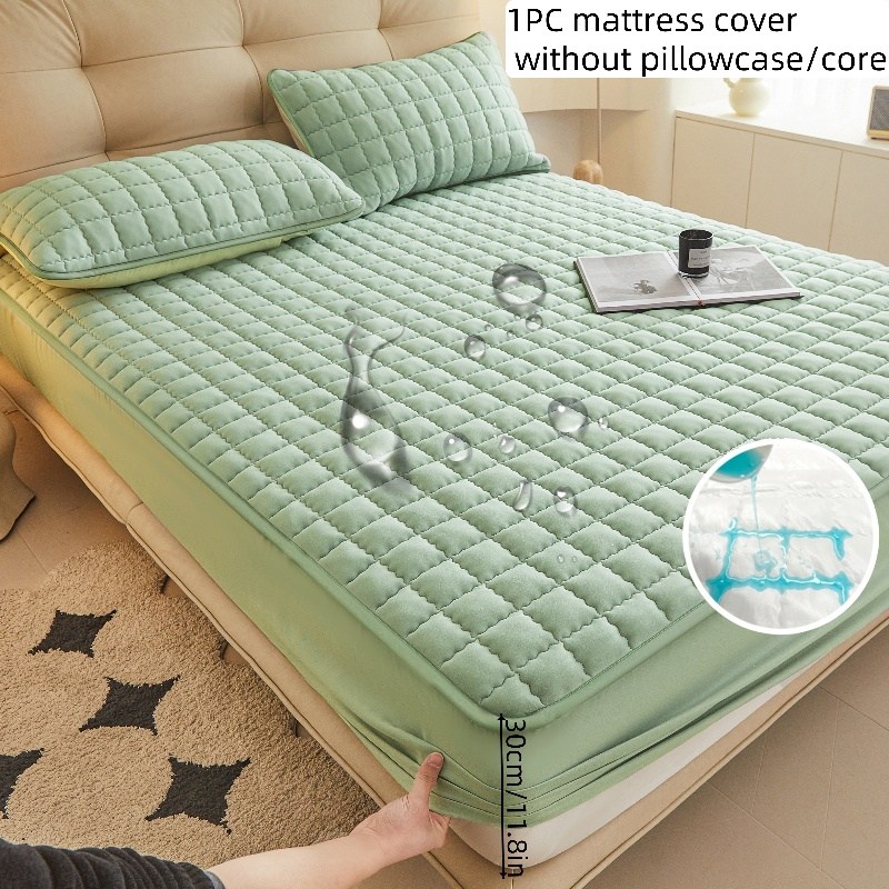 고급 방수 매트리스 커버, 방진 통기, 미끄럼 방지, 기계 세탁 가능, 싱글/슈퍼 싱글/더블/퀸/킹 침대(베개 제외) 36,800원