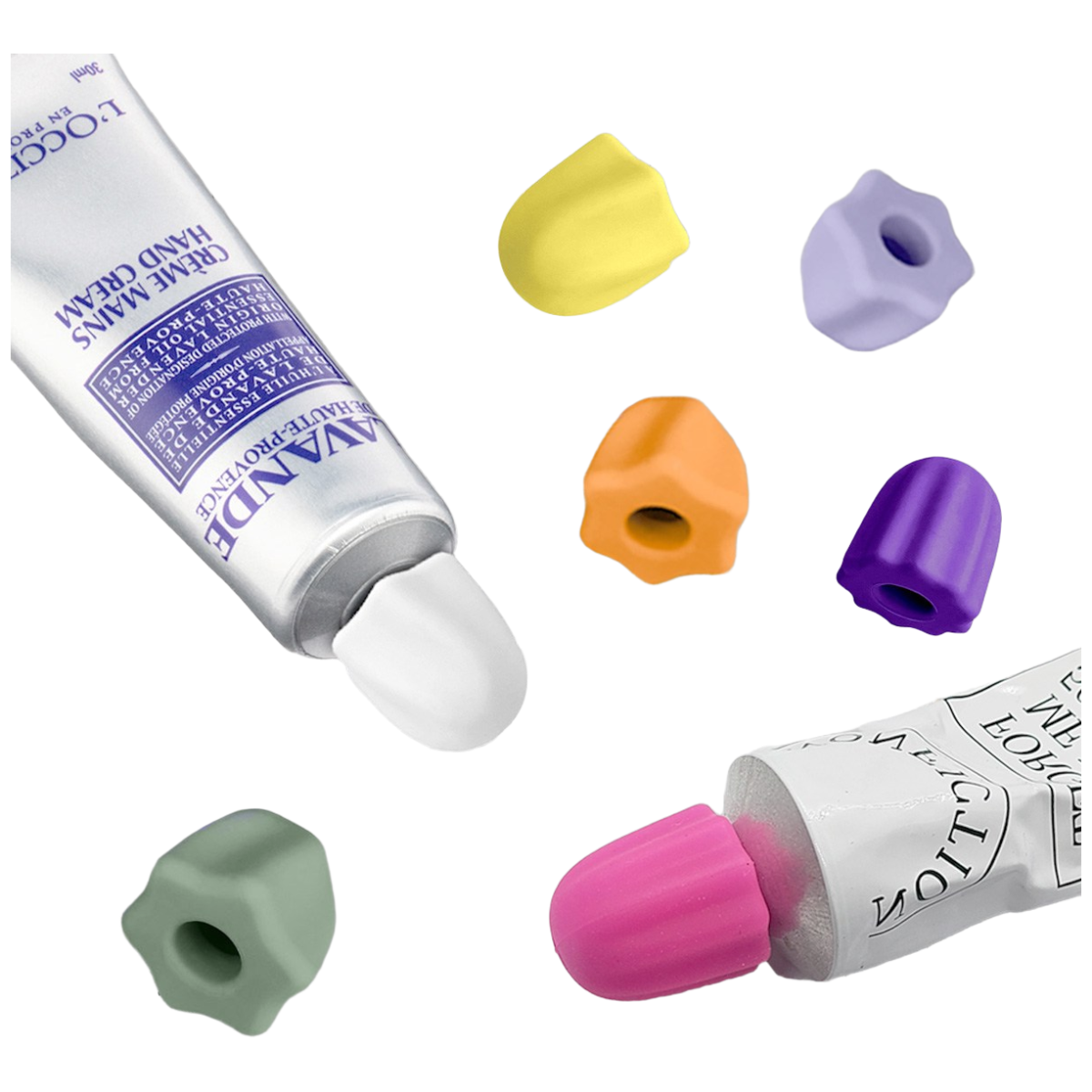 생활친구 실리콘 치약짜개 핸드크림 뚜껑, 7개, 별 혼합 6,070원