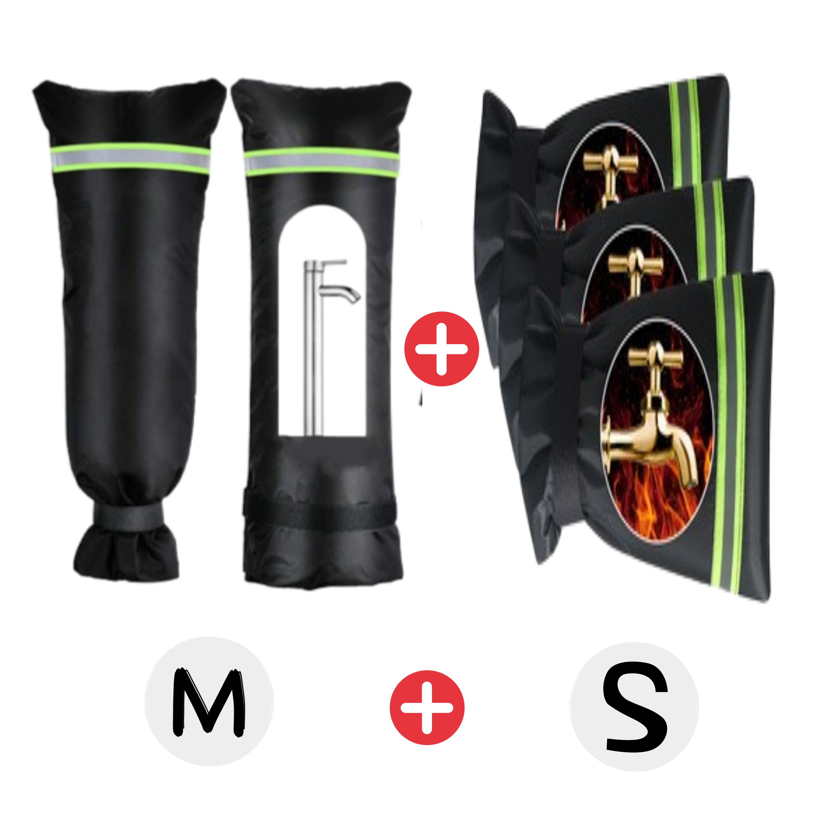 애착잡화점 어두운곳에서도 확인가능한 반사광 동파방지 커버 덮개, 1개 29,700원