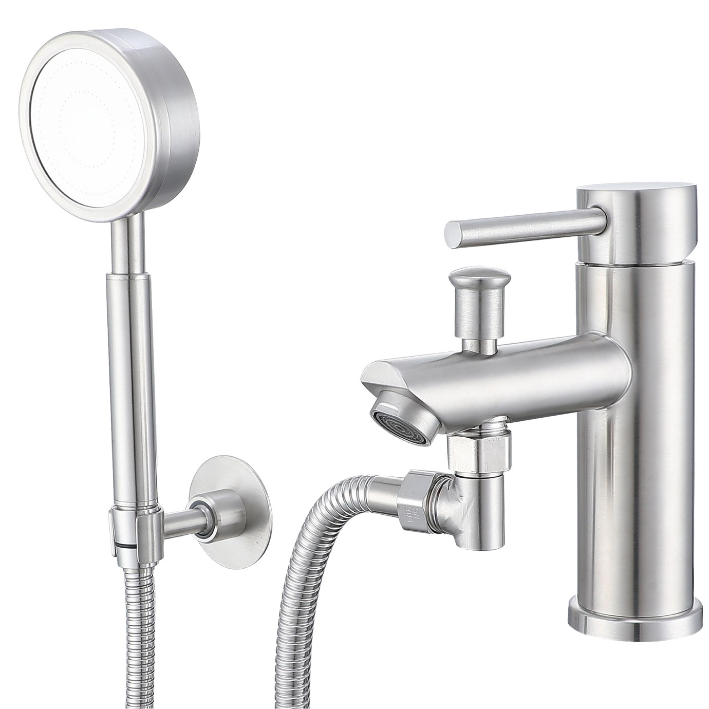 준앤코 HF01 스테인리스 세면샤워수전 샤워겸용 세면대 수도꼭지 원홀 46,820원