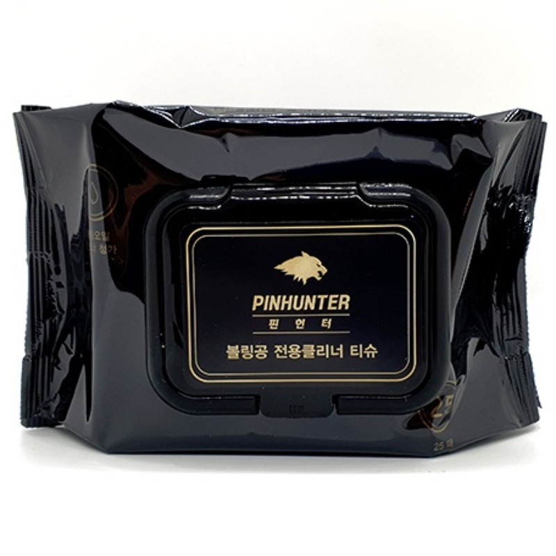 핀헌터 볼링공 전용클리너 티슈, 단일색상, 4개 22,000원