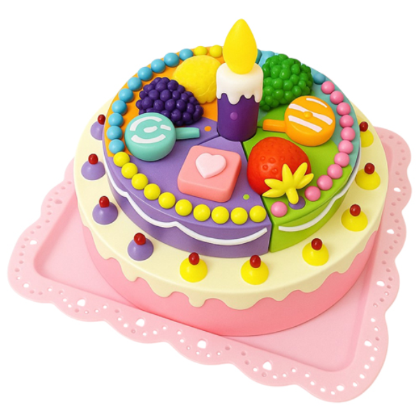 꼬마천사 소프트 자석 2단 케익 자르기 놀이 세트 109,990원