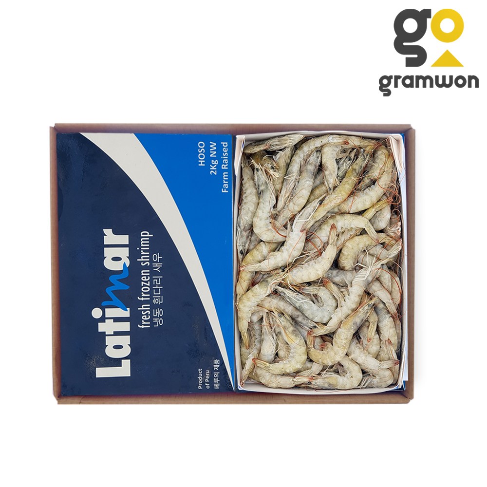 냉동 페루새우 5160 12kg 흰다리새우 에콰도르새우 대하구이 대용량 업소용 148,390원