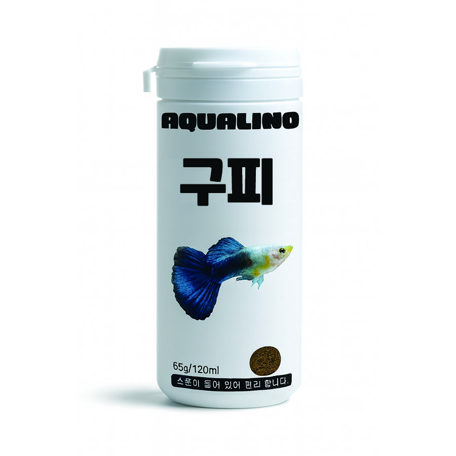 아쿠아리노 구피, 1개, 120ml 2,500원