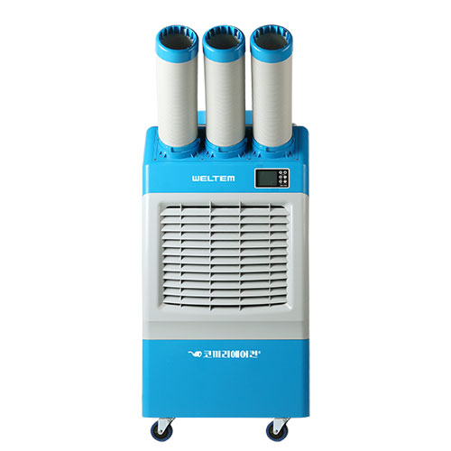 웰템 정부지원 WPC-5900P 3구 실외기없는 산업용 이동식 코끼리 에어컨 16평 물통형, WPC-5900P 1,650,000원